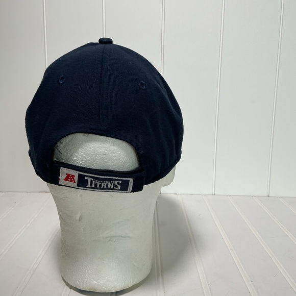 New Era Tennessee Titans Navy Blue Adjustable NFL Logo Sports Hat Cap- READ - Picture 3 of 9
